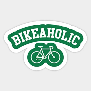 BIKEAHOLIC road bike Sticker